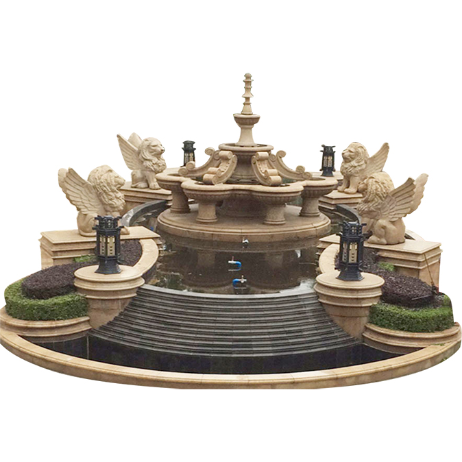 Quali sono le caratteristiche della fontana di granito?
