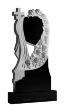 Monument Black Monument Rose Curtain Tombstone