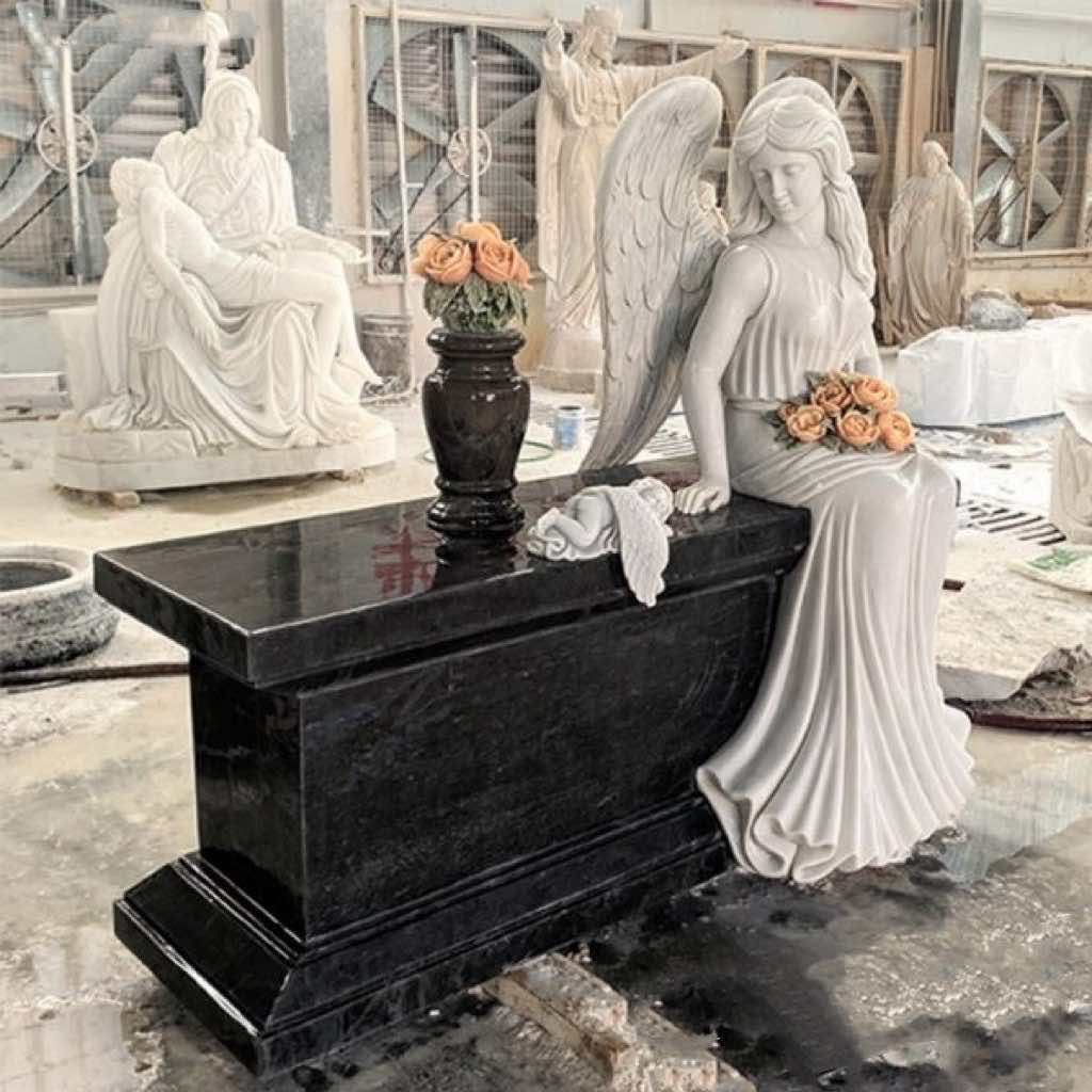 Lapide in marmo dell'angelo custode di Xingyan