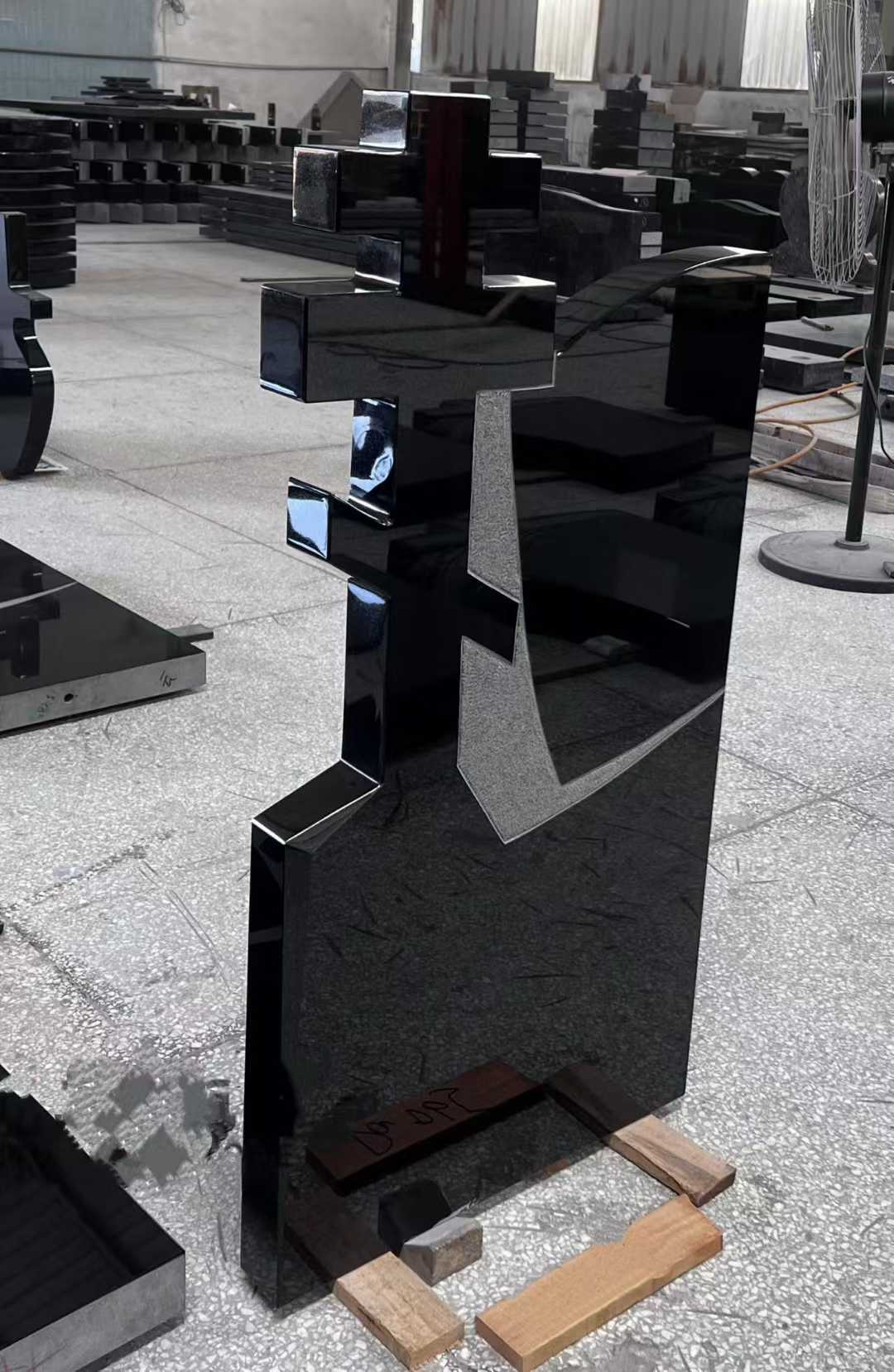 Lapide nera geometrica creativa di Xingyan